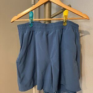 Lululemon Pace Breaker Short 5"  - Linerless Light Blue - Size XL